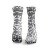 Leopardenmuster Reflektierende 2-Streifen Laufsocken