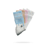 Glasierter Glitzer Donut Socken