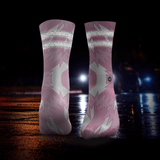 Fresh Prince Reflektierende 2-Streifen Laufsocken