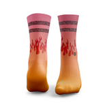Hot Rods Reflektierende 2-Streifen Laufsocken