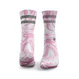 Marmor Reflektierende 2-Streifen Laufsocken