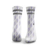 Blitze Reflektierende 2-Streifen Laufsocken
