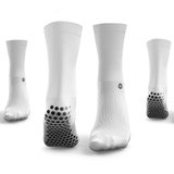 Weiße Reformer Pilates Socken x3