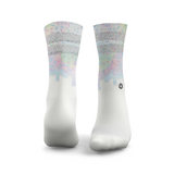 Glasierter Glitzer Donut Socken