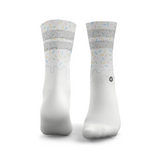 Glasierter Glitzer Donut Socken