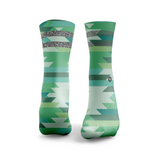 Apache Reflektierende 2-Streifen Laufsocken