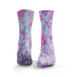 Blumige Splash Socken