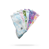 Blumige Splash Socken