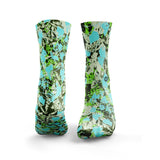 Blumige Splash Socken
