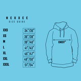 HEXXEE Bio-Baumwoll-Kapuzenpullover 'Logo'