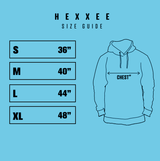 'Logo' HEXXEE Bio-Baumwoll Kapuzenpullover