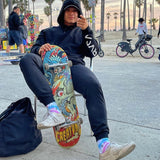 Bunte Tie Dye Socken