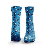Happy Orca Socken