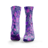 Blumige Splash Socken