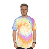 Regenbogen Wirbel Tie Dye T-Shirt