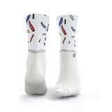 Glasierte Donut Socken