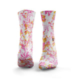 Blumige Splash Socken
