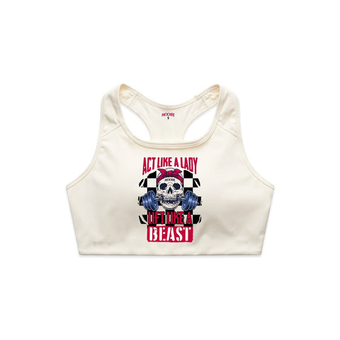 Act Like A Lady Lift Like A Beast - Sport BH