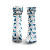 Baby Dino Reflektierende 2-Streifen Laufsocken