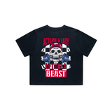 Act Like A Lady Train Like A Beast - Crop T-Shirt