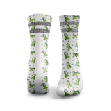 Baby Dino Reflektierende 2-Streifen Laufsocken