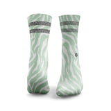 Zebra Reflektierende 2-Streifen Laufsocken