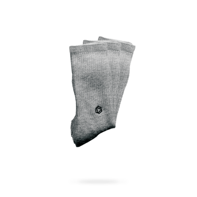 Graue Padel Socken X3