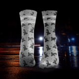 Baby Dino Reflektierende 2-Streifen Laufsocken
