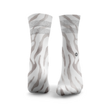 Zebra Glitzer Socken