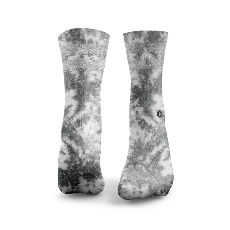 Tie Dye Glitzer Socken