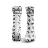 Baby Dino Reflektierende 2-Streifen Laufsocken