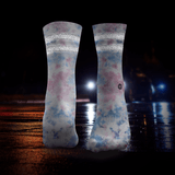 Batik Reflektierende 2-Streifen Laufsocken