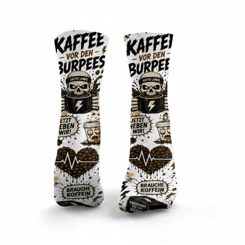 Kaffee vor den Burpees