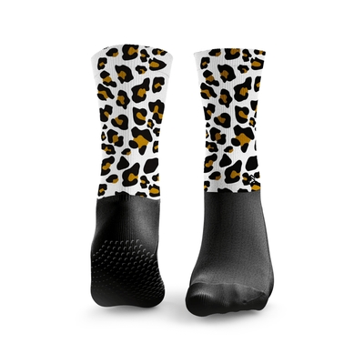 Reformer Pilates Leopardenmuster Socken