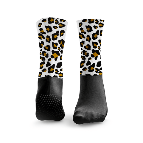 Reformer Pilates Leopardenmuster Socken