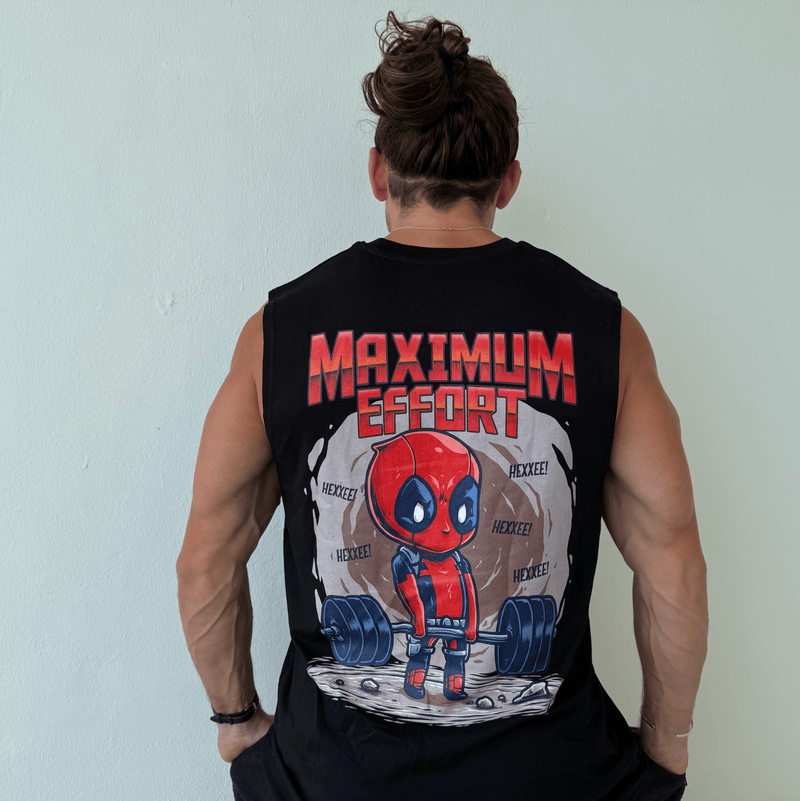 Maximale Anstrengung - Muskelshirt