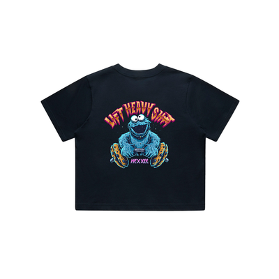 Lift Heavy Sh*t - Crop T-Shirt