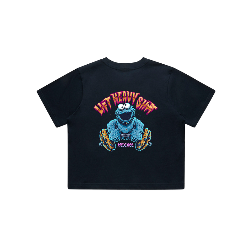 Lift Heavy Sh*t - Crop T-Shirt