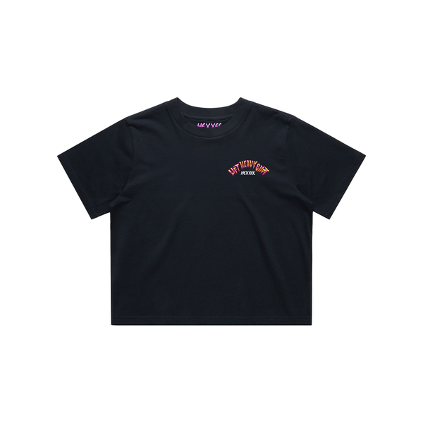Lift Heavy Sh*t - Crop T-Shirt