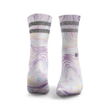 Marmor Reflektierende 2-Streifen Laufsocken