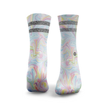 Marmor Reflektierende 2-Streifen Laufsocken