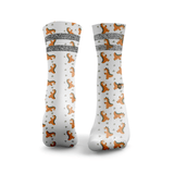 Baby Dino Reflektierende 2-Streifen Laufsocken