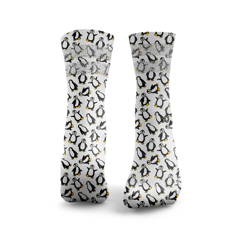 Pinguine Glitzer Socken
