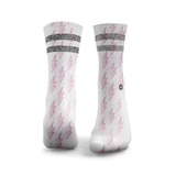 Blitze Reflektierende 2-Streifen Laufsocken