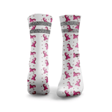 Baby Dino Reflektierende 2-Streifen Laufsocken