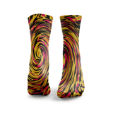 Wirbel Reflektierende 2-Streifen Laufsocken