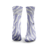 Zebra Glitzer Socken