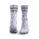Zebra Reflektierende 2-Streifen Laufsocken