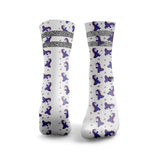 Baby Dino Reflektierende 2-Streifen Laufsocken
