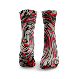 Wirbel Reflektierende 2-Streifen Laufsocken